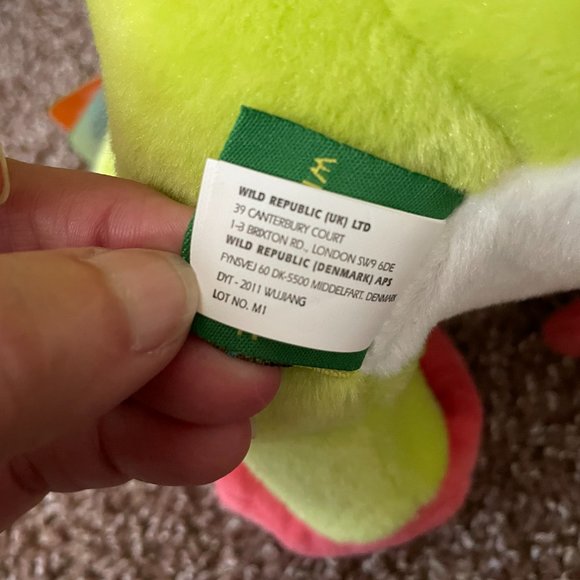 Wild Republic Red-Eyed Tree Frog Tags are attached - Picture 7 of 8